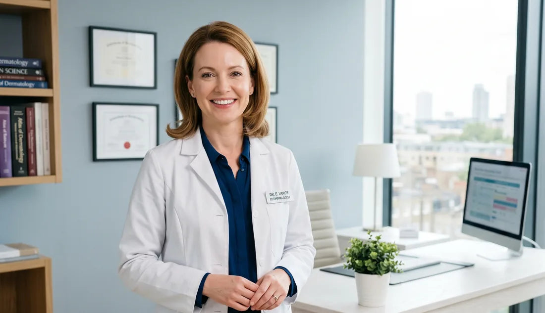 Dr. Erin Vance, dermatologist, in her clinic